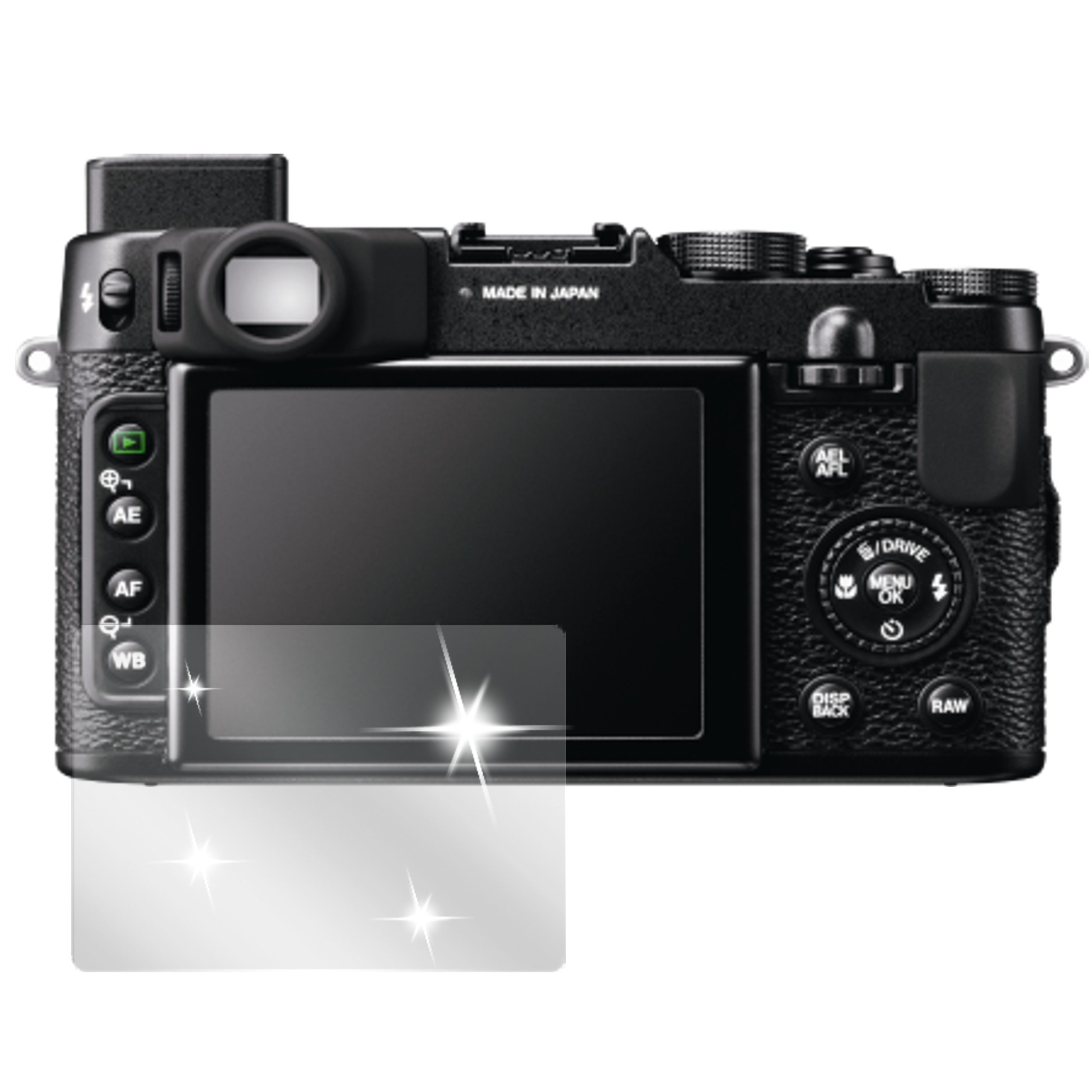 Pellicola Protettiva per Fujifilm GFX 50R Protezione opaco Vetro Flessibile 4051837302825