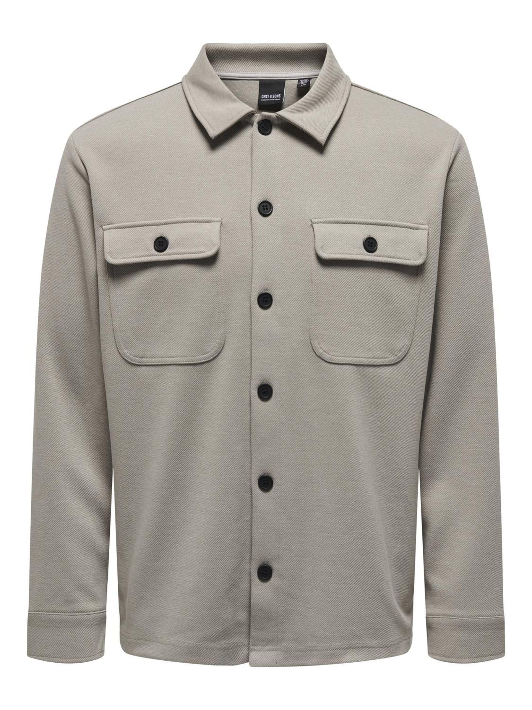 Only & Sons Men's Onsnewkodyl Overshirt Sweat Noos Vintage Khaki XL