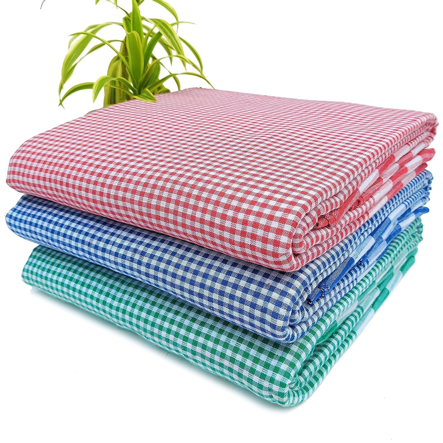 Vandana International Traders Cotton Bath Towel Large Size for Men & Women (Set of 6), 100% Cotton Bath Gamcha XXX Large Size, 68 X 32, Fade Resistant (Pack of 3)-image-18
