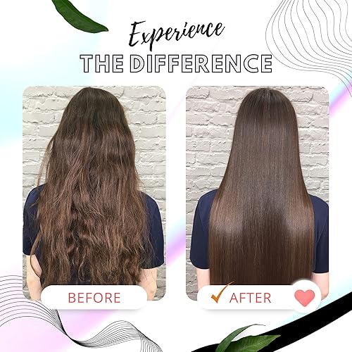 Miniatura 5 de Kit de tratamiento de queratina brasileña Keratina Brasilena 34 onzas 34fl oz importada de Brasil kit de tratamiento de queratina para alisar y