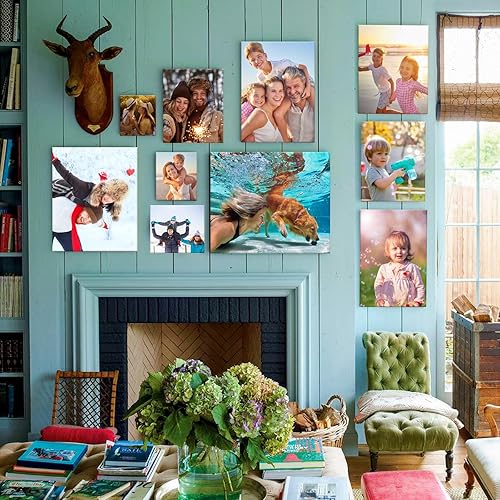 Miniatura 2 de Impresiones en lienzo personalizadas con tu foto de 10 x 12 pulgadas, lienzo personalizado para pared, imprime tus fotos en lienzo, regalos para