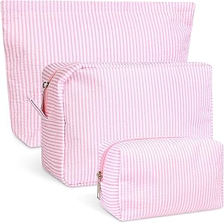 Juego de bolsas de maquillaje de 3 piezas, bo...