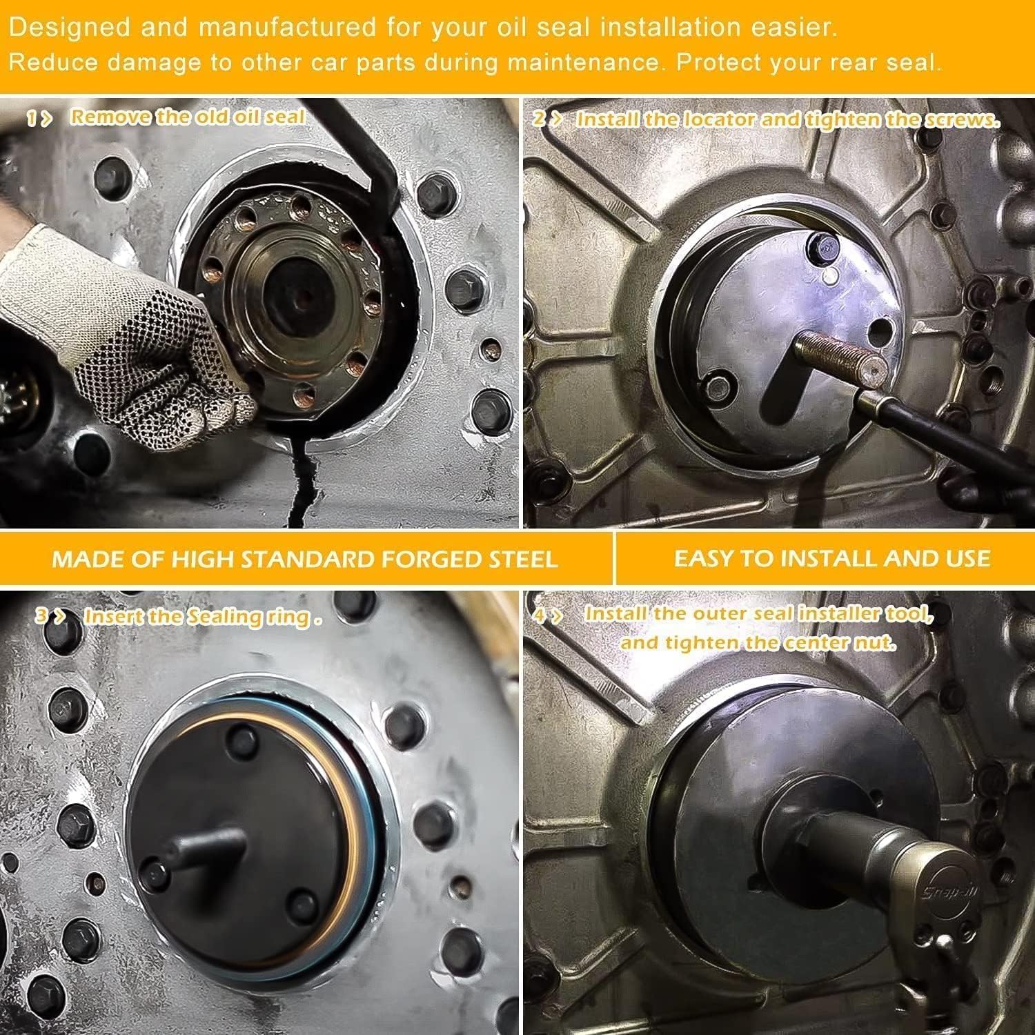 V-SEK 3406 Outil D'installation De Manchon D'usure De Vilebrequin