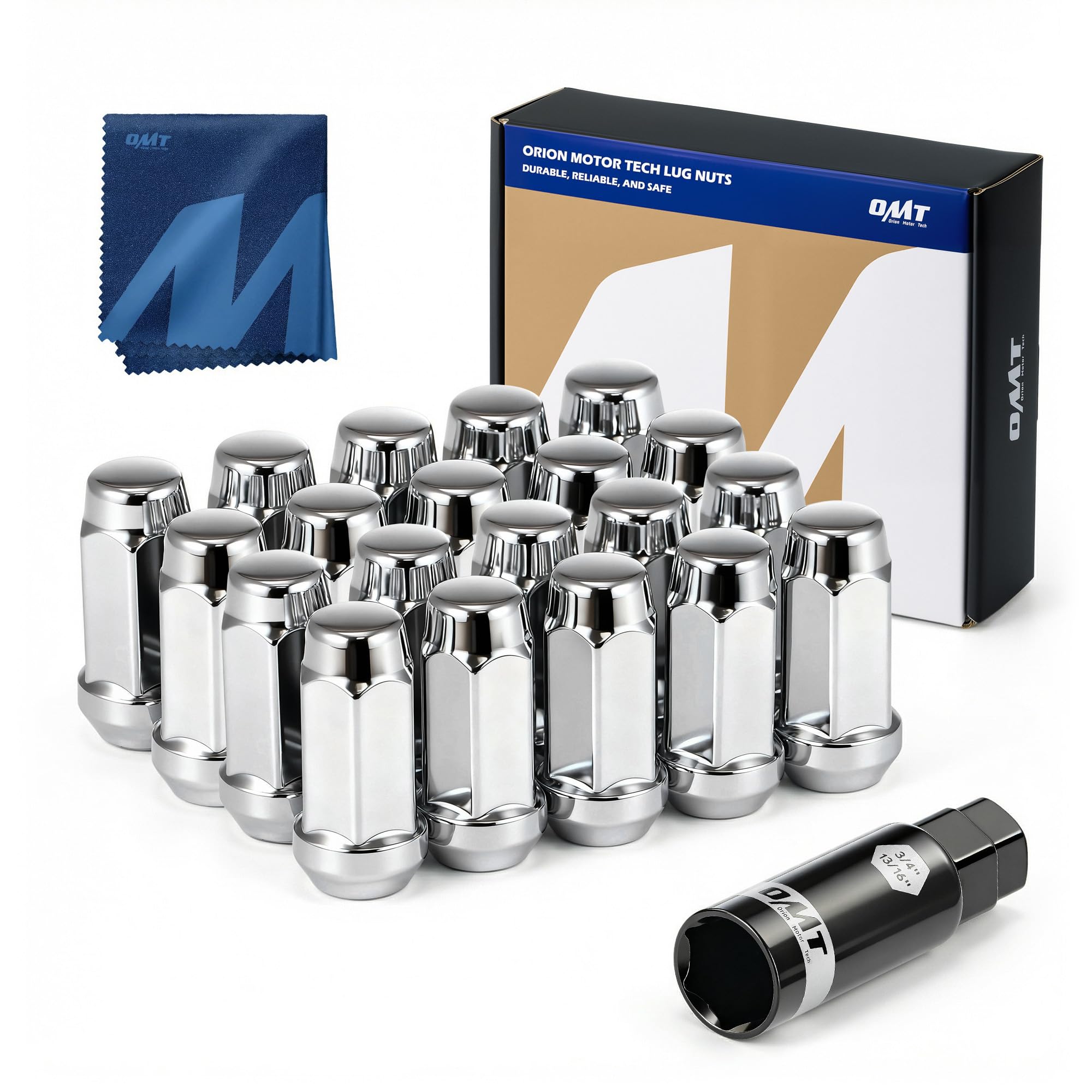 Amazon.com: Orion Motor Tech 1/2x20 Lug Nuts, 1/2''-20 Wheel Lug