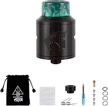 Wolfteeth RDA Clone Goon V1.5 Dripping Atomiseur Dual Coil, Sans Nicotine Ni Tabac, Vert 118309