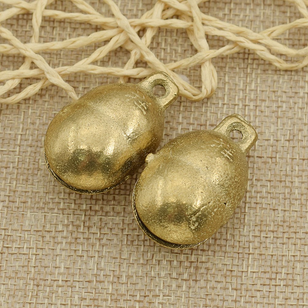 Hongma 2 pcs Clochette Animal de Compagnie Grelot Animal Domestique Cuivre Cheval Mouton Chien Chat