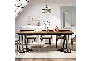 Tribesigns 79-Inch Dining Table: Host Unforgettable Gatherings
