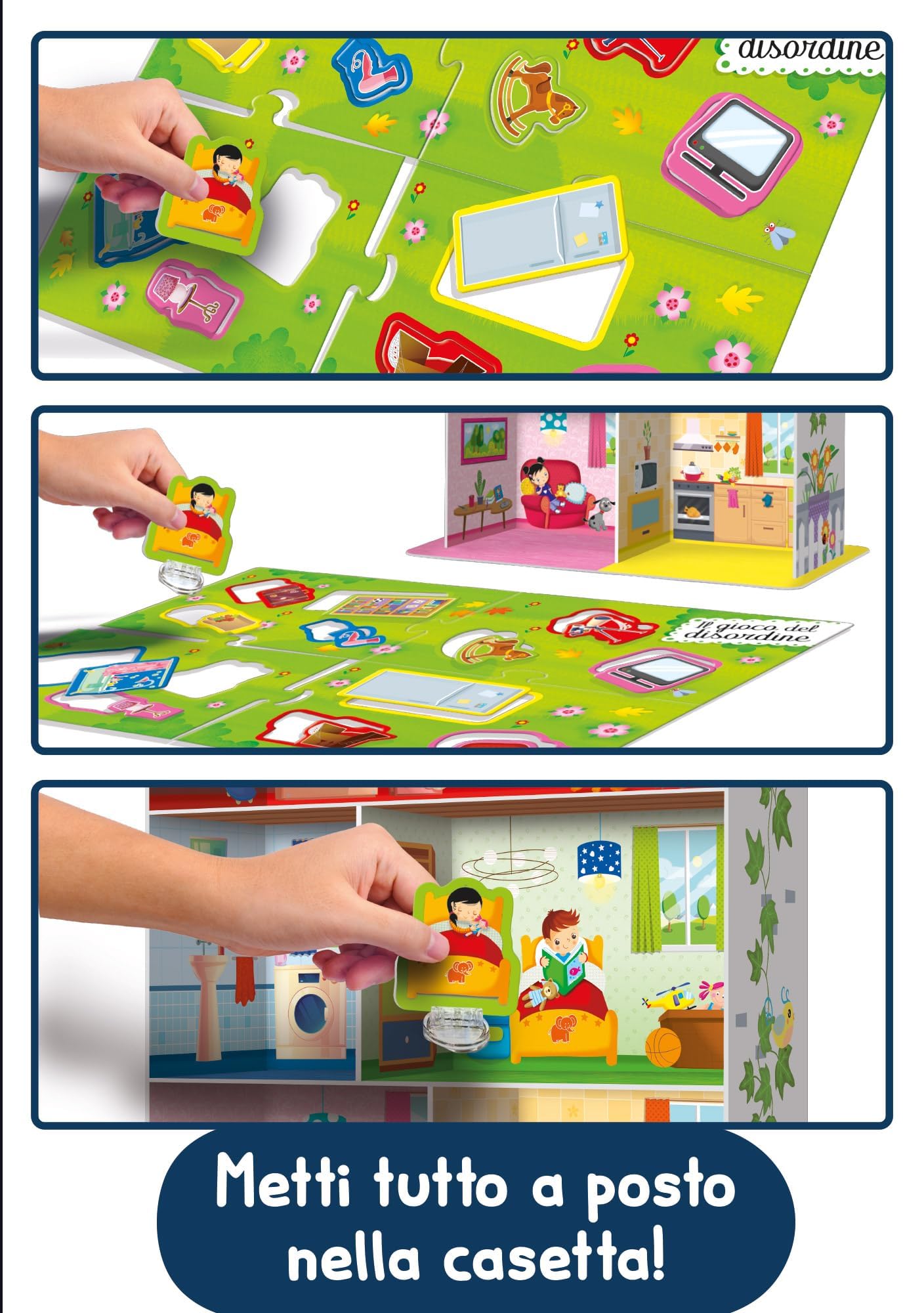 Liscianigiochi - Montessori Maxi La Mia Casa, 3-6 anni, 95162