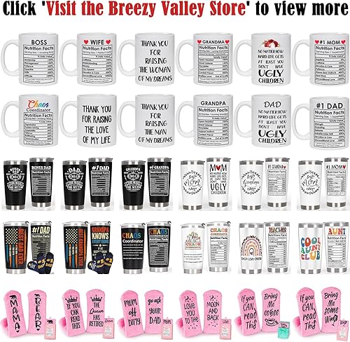 Miniatura 2 de Breezy Valley Taza de café Boss  Divertido regalo de oficina para el día del jefe, cumpleaños o Navidad  Taza de Boss Lady con información