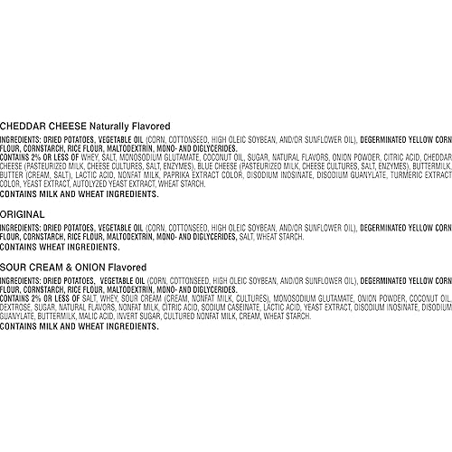 Miniatura 3 de Pringles - Patatas fritas, bocadillos para el almuerzo, paquete de variedad, paquete de 13.7oz (10 latas)