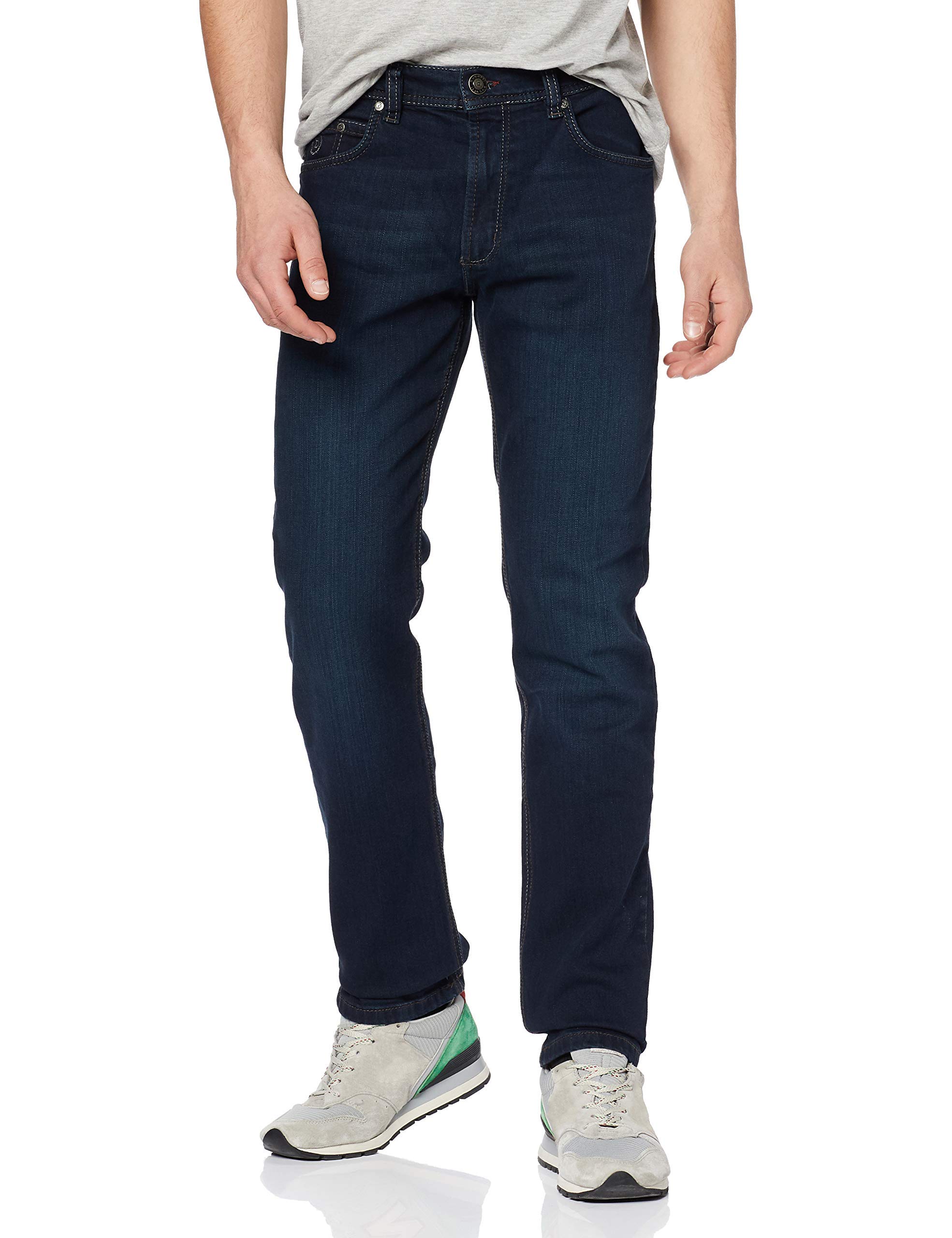 Bugatti Men's Black Loose Fit Jeans Not Applicable, (Schwarz 293), W40/L30 (Manufacturer Size: 4030)