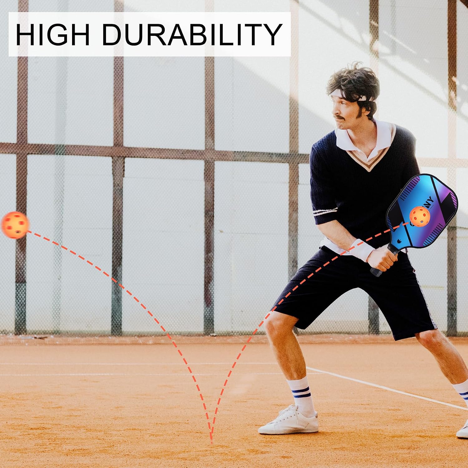 Alfombra De Entrenamiento Para Pickleball - 120 X 90 Cm - Para Interior Y Exterior, Mejora Tu Juego Sin Compañero
