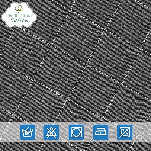 Miniatura 6 de Asiento de tela para gorila Funda para gorila Baby Bjorn compatible con el modelo Balance Soft & Bliss, 100% algodón, agradable al tacto, lavable a