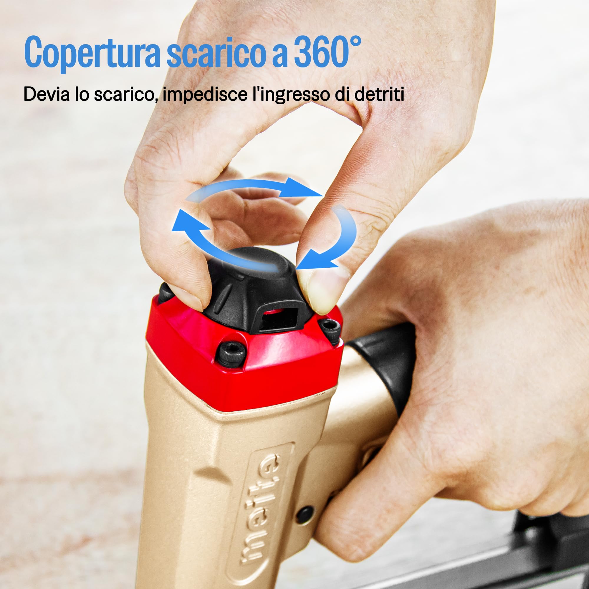 meite MP635B Chiodatrice Pneumatica a Spillo 23GA, Pistola ad Aria per Chiodi Micro da 12–35 mm, Ideale per Pannellature, Rifiniture Sottili, Modanature e Lavori di Artigianato