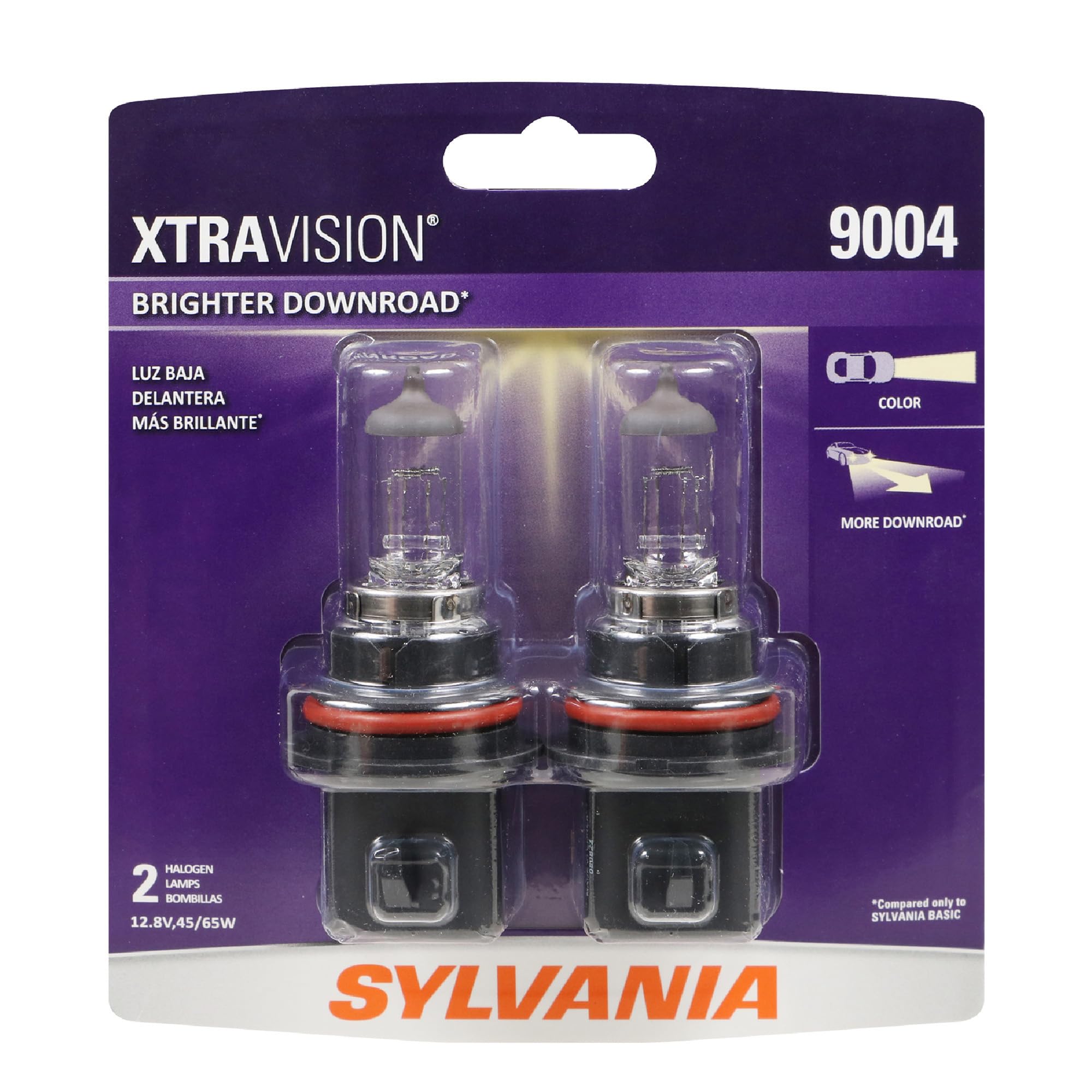 SYLVANIA 9004 XtraVision Halogen Headlight Bulb
