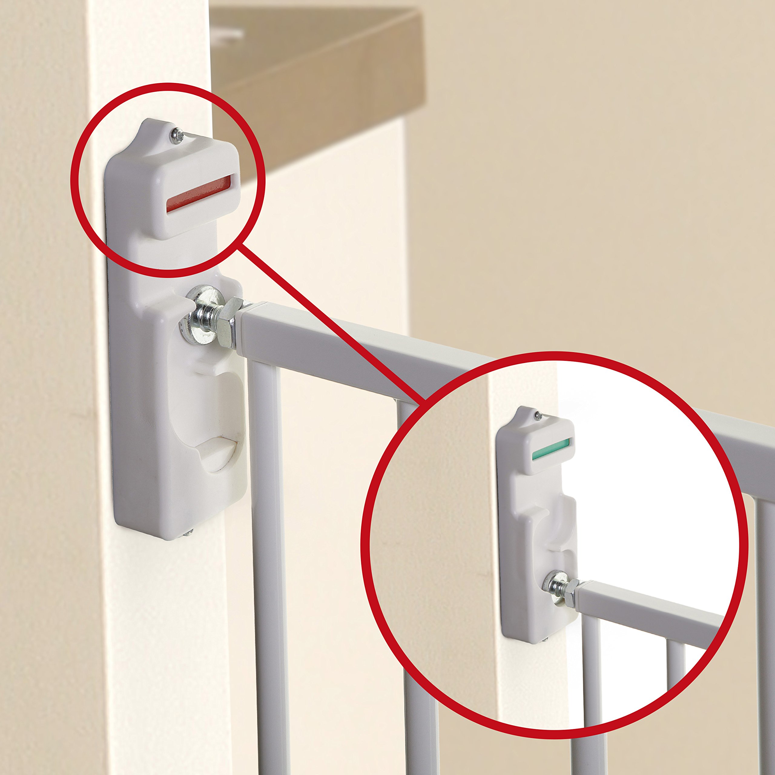 Dreambaby Broadway Xtra Wide Safety Gro Gate Fits 76 134