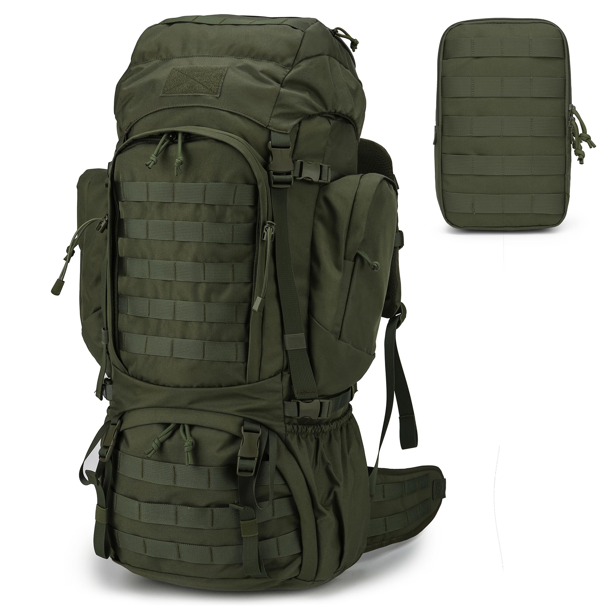 Mardingtop 60L Sacs à Dos de Trekking Tactiques pour Adultes Sac à Dos Sacs à Dos et Accessoires de randonnée en Plein air