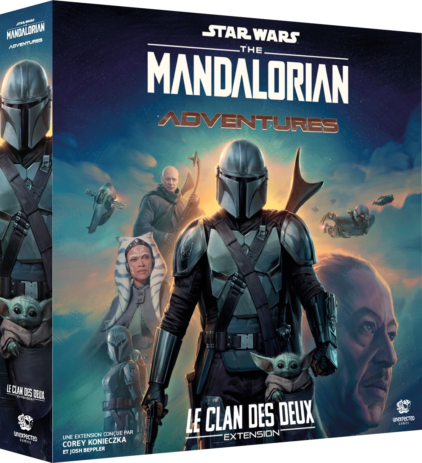 Asmodee - Star Wars The Mandalorian Adventures - Extension : Clan des Deux