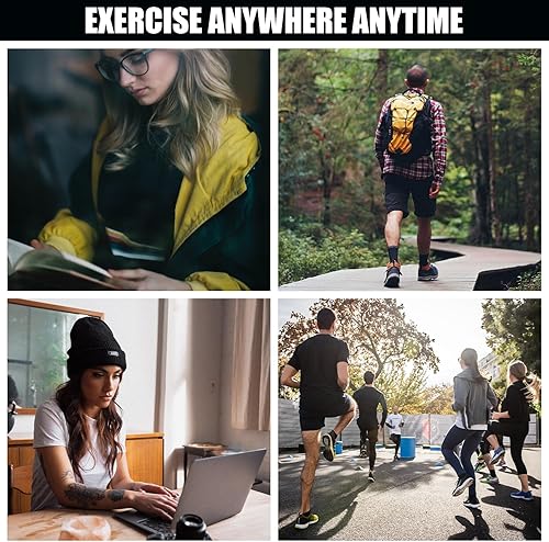 Miniatura 7 de 6 unidades de ejercitador de mandíbula, tóner de silicona para hombres y mujeres, moldeador facial con 3 niveles de resistencia para principiantes