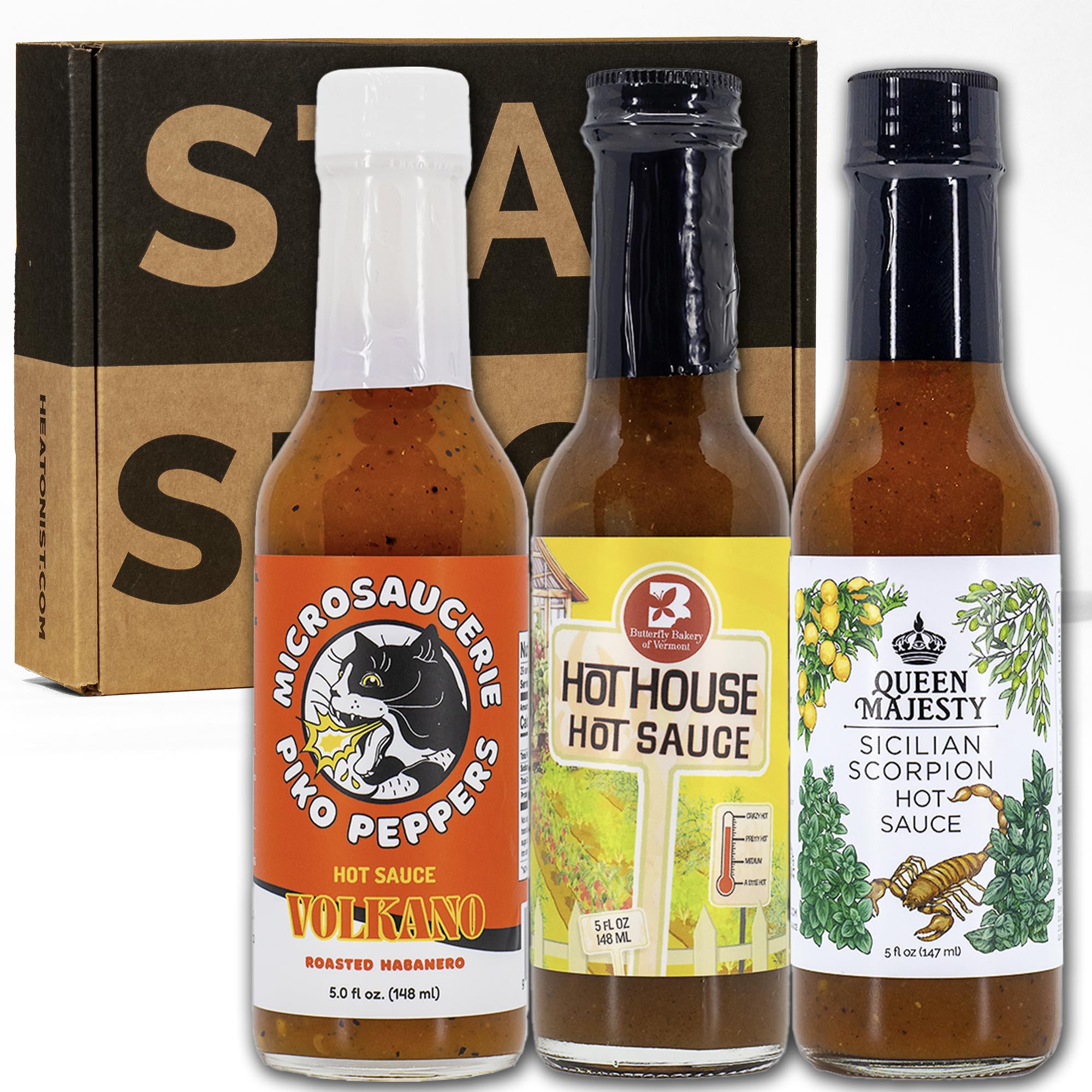 Amazon.com : Hot Ones Hot Sauce Challenge Set - Season 26 Heat
