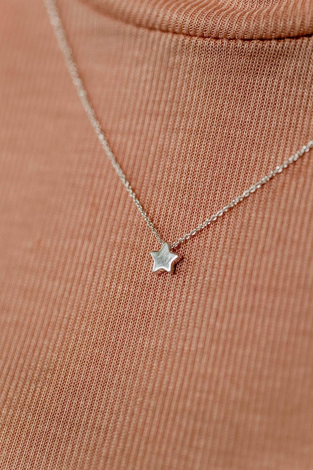 Boma Jewelry Sterling Silver Star Necklace, 18 Inches - Image 2