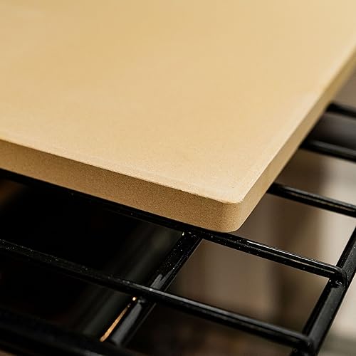 Miniatura 8 de Honey-Can-Do Piedra para pizza rectangular para horno