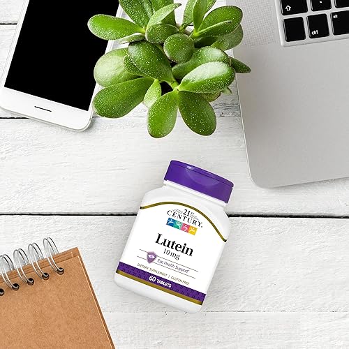Vista 4 de 21st Century Luteína 10 mg comprimidos, 60
