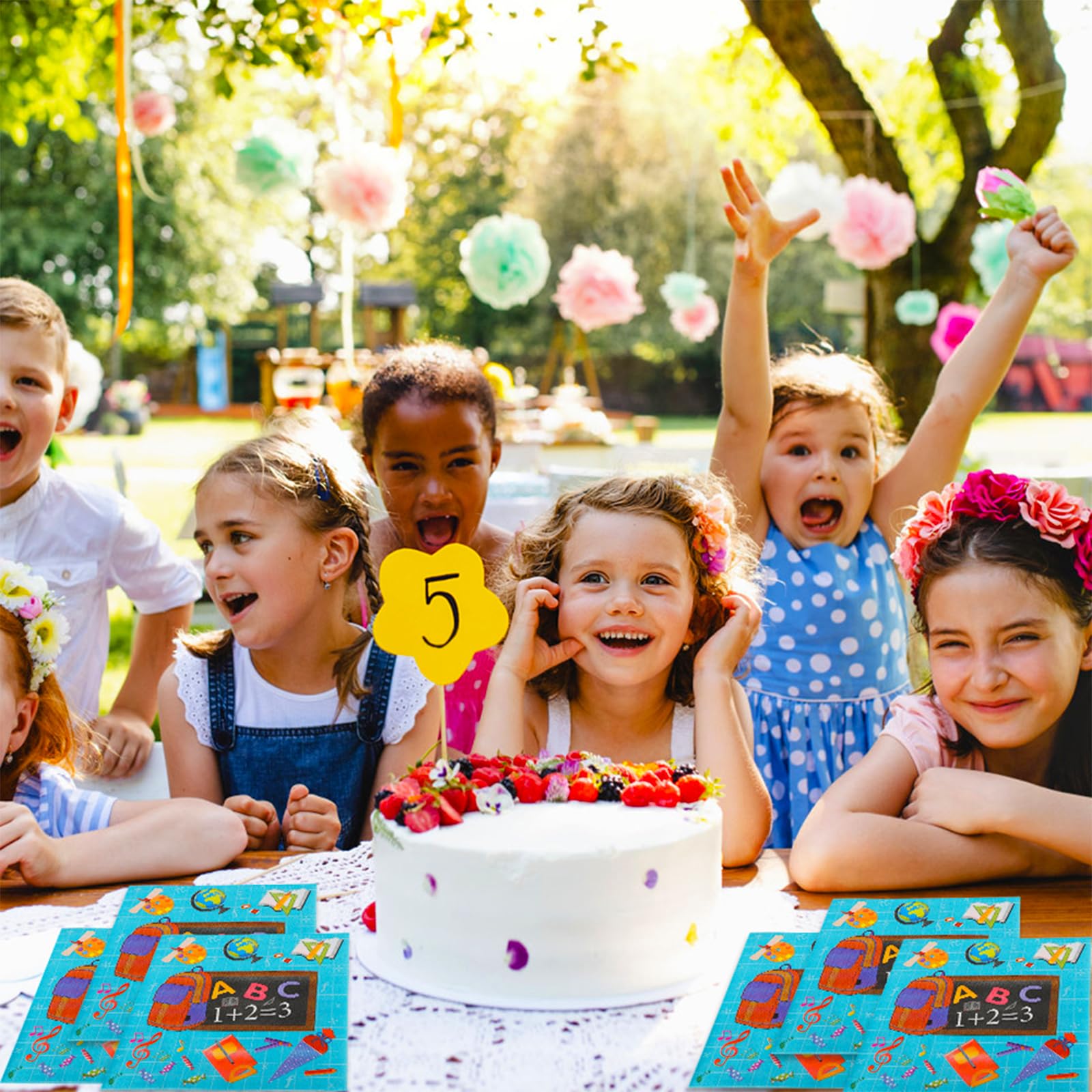 Shinybox 100 Pièces Serviettes En Papier Noël, Décoration De Table Pour Noël