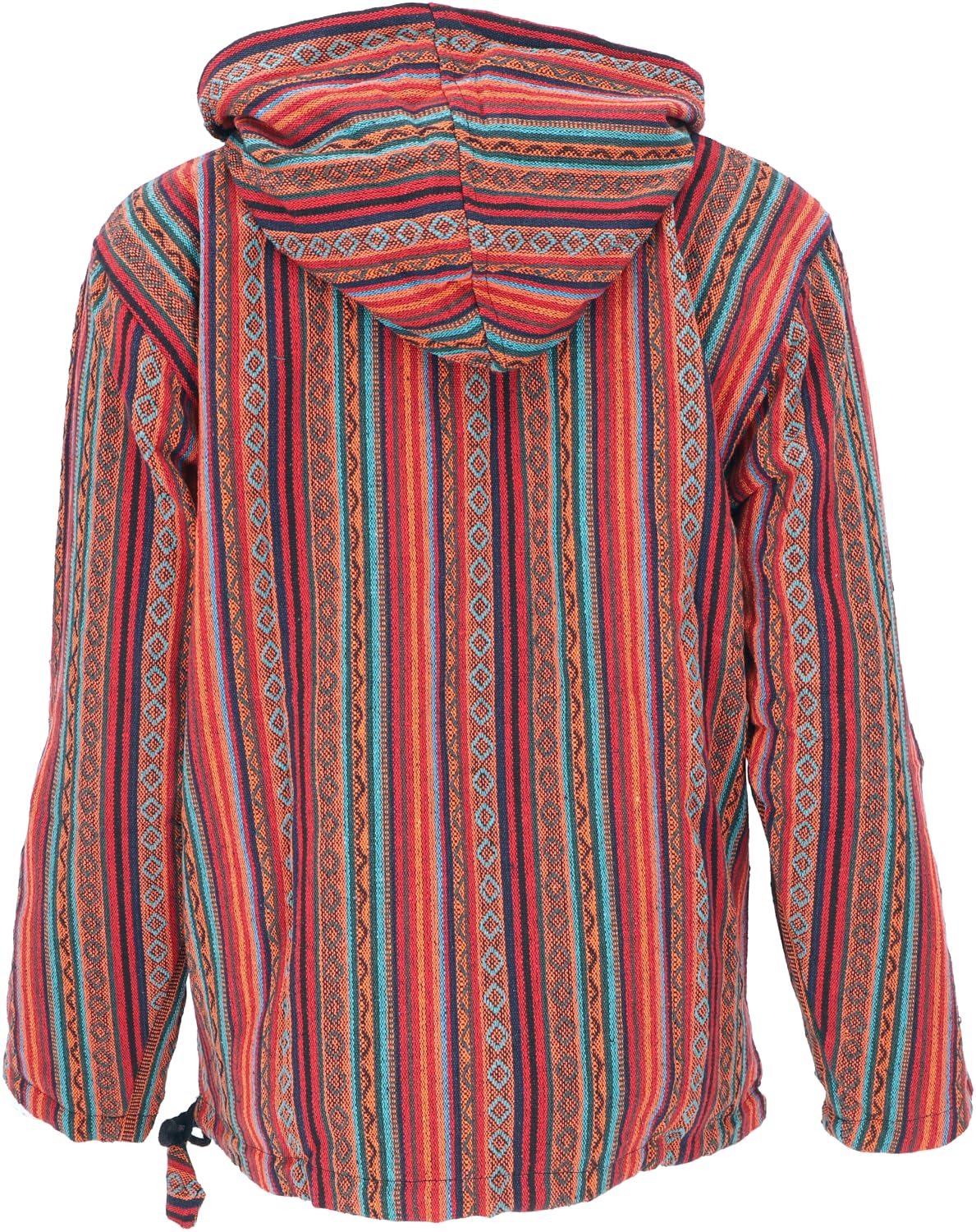 Guru-Shop, Goa Hoodie, Baja Felpa con Cappuccio, Dicotone, Felpe e Felpe con Cappuccio