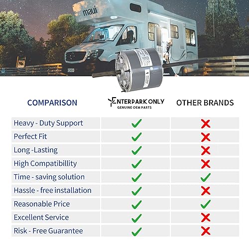 Miniatura 6 de ENTERPARK FASCO D1092 Motor (1468-3069, 7184-0156, 7184-0432) 5.0 pulgadas, 1/3 CV, 115 voltios, 1675 RPM, 2 velocidades, 3.4 amperios, carcasa OAO,