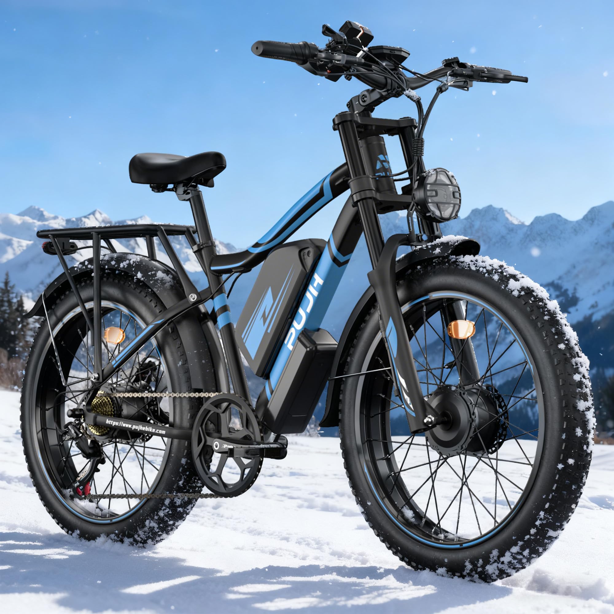 PUJH 5000W Dual-Motor EBike