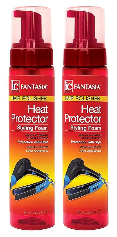 Espuma modeladora e polidora com proteção térmica Fantasia Ic Heat, 2 unidades de 241 mL