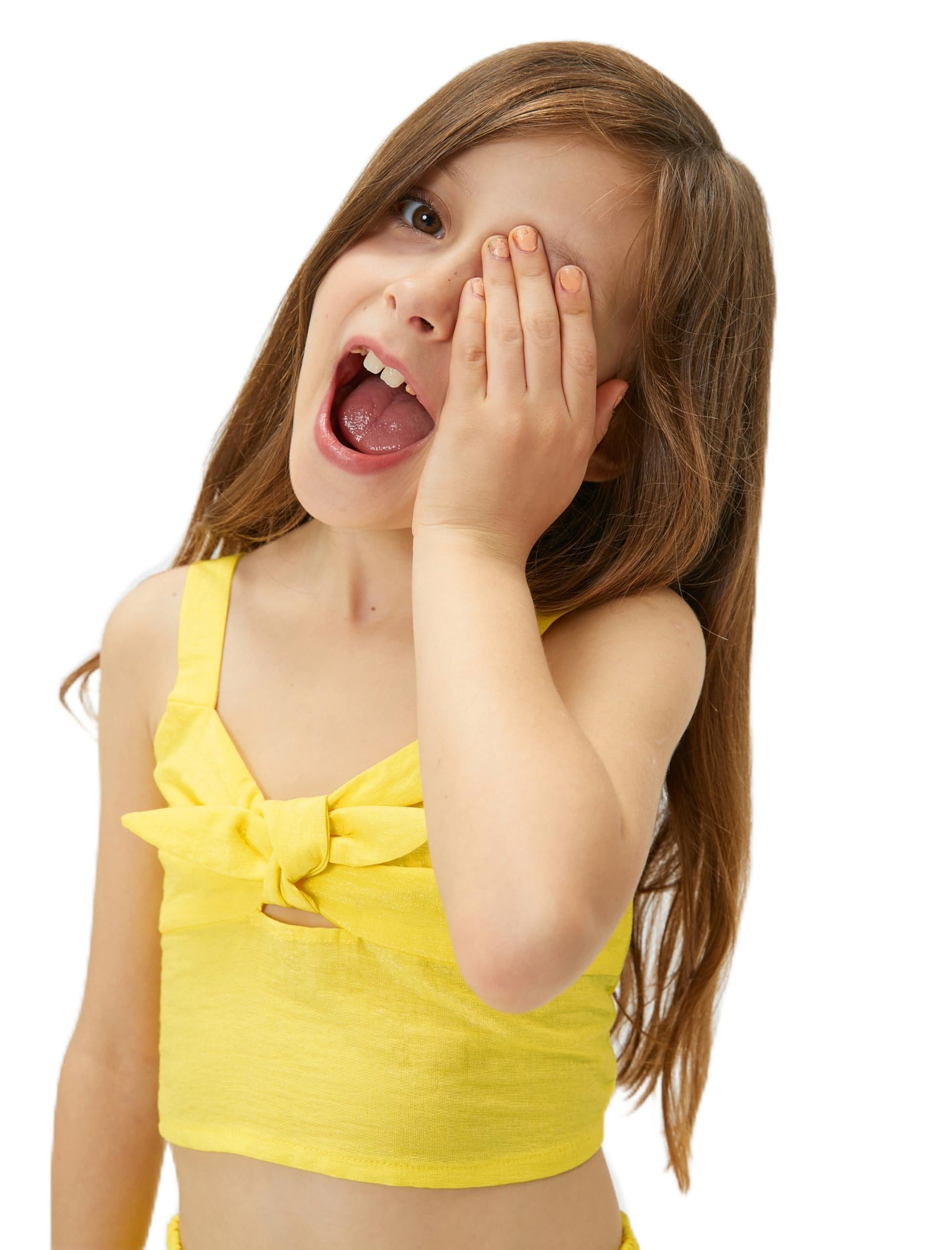 Camiseta Tirantes Niña Koton Crop Tank Top Strappy Tie-Front