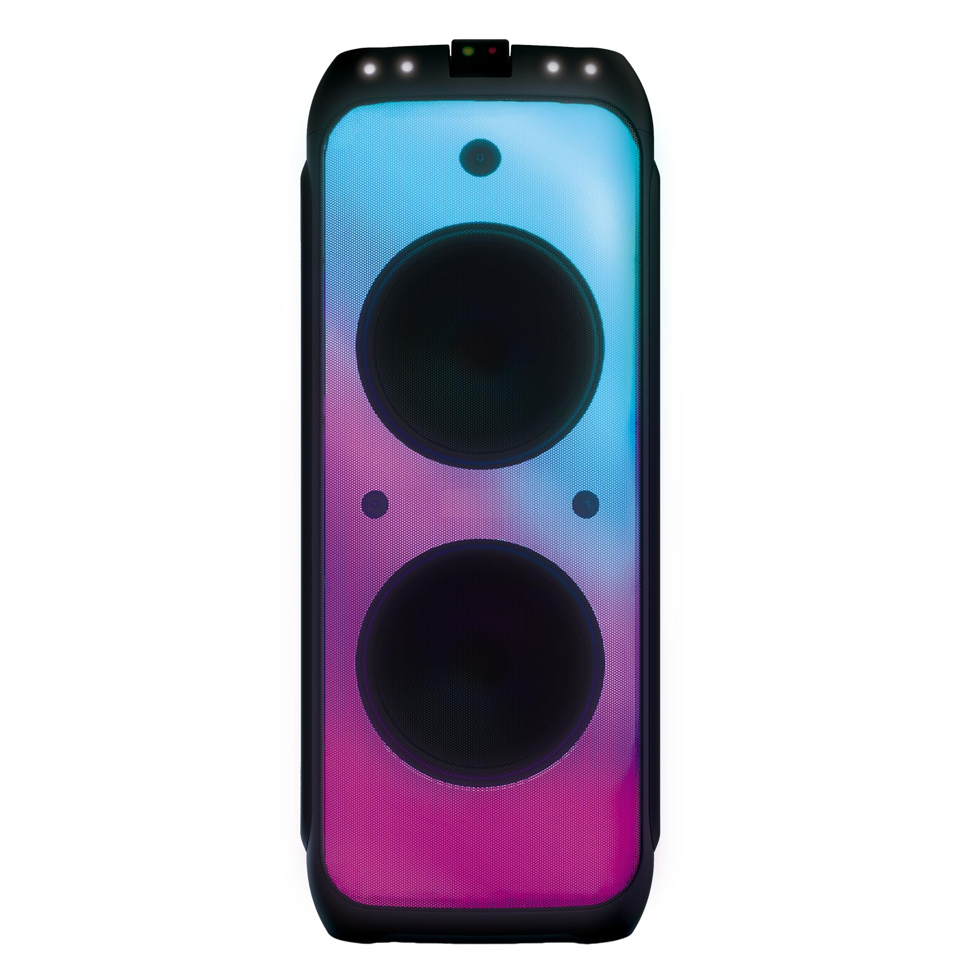 Vieta Pro Party 440 - Altavoz Porfesional Potente de 1200W para Fiestas con Láser y Flashes, Auracast para Multi-​Altavoz, Doble Woofer de 12", Batería Extraíble 12h, Doble Entrada DJ/​Micro/​Guitarra