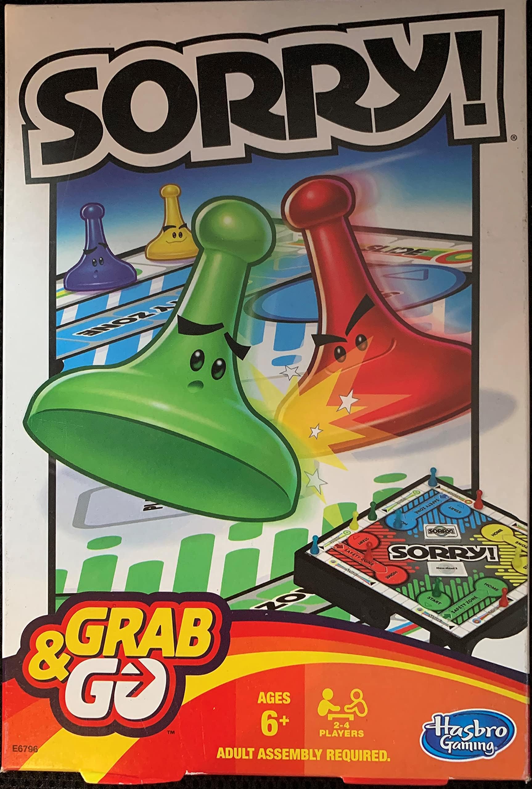 Hasbro Gaming Sorry Grab & Go - Adult