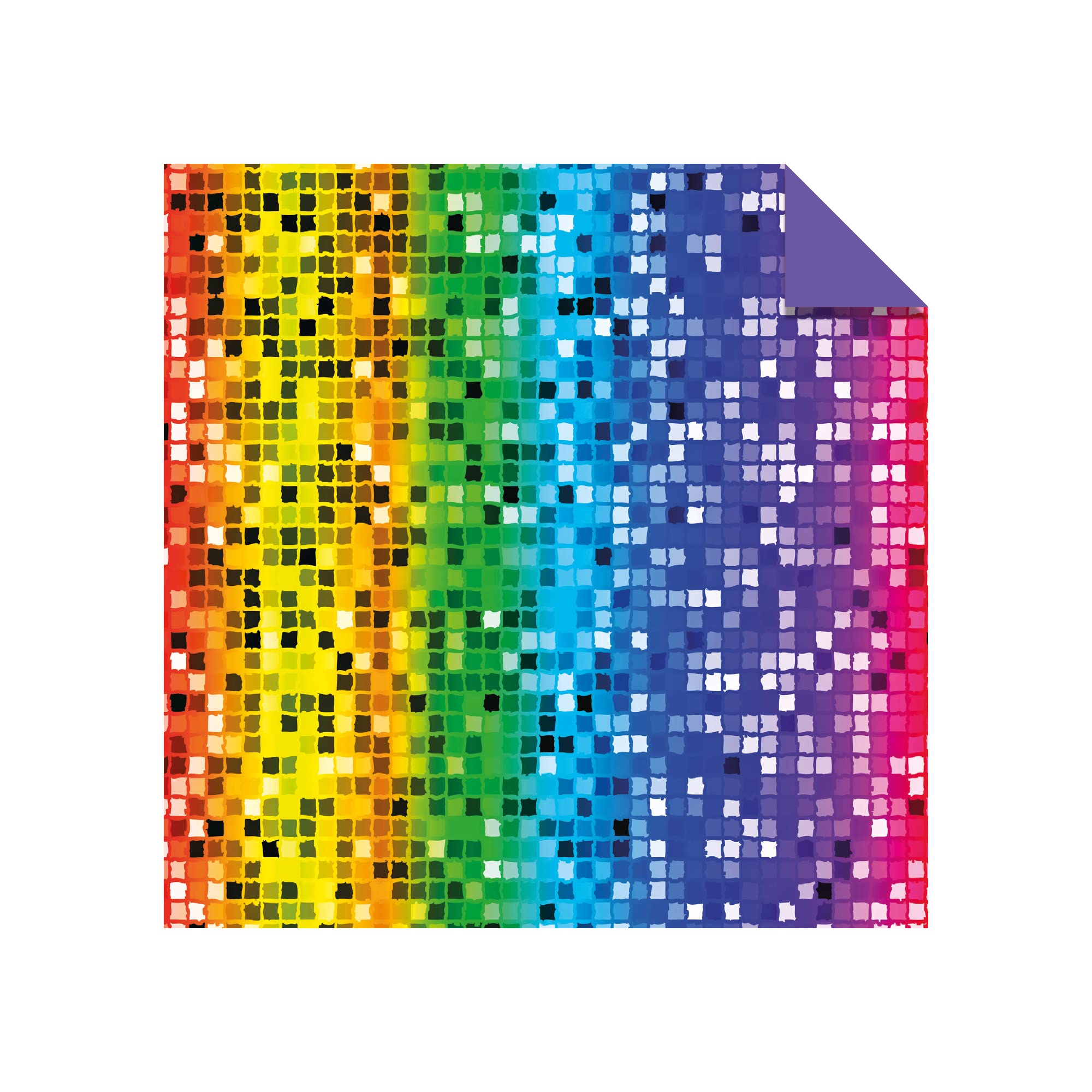 Origami Paper 100 Sheets Rainbow Patterns 6" (15 cm): Tuttle Origami Paper: Double-Sided Origami Sheets Printed with 8 Different Patterns (Instructions for 7 Projects Included) — Amazon image 7
