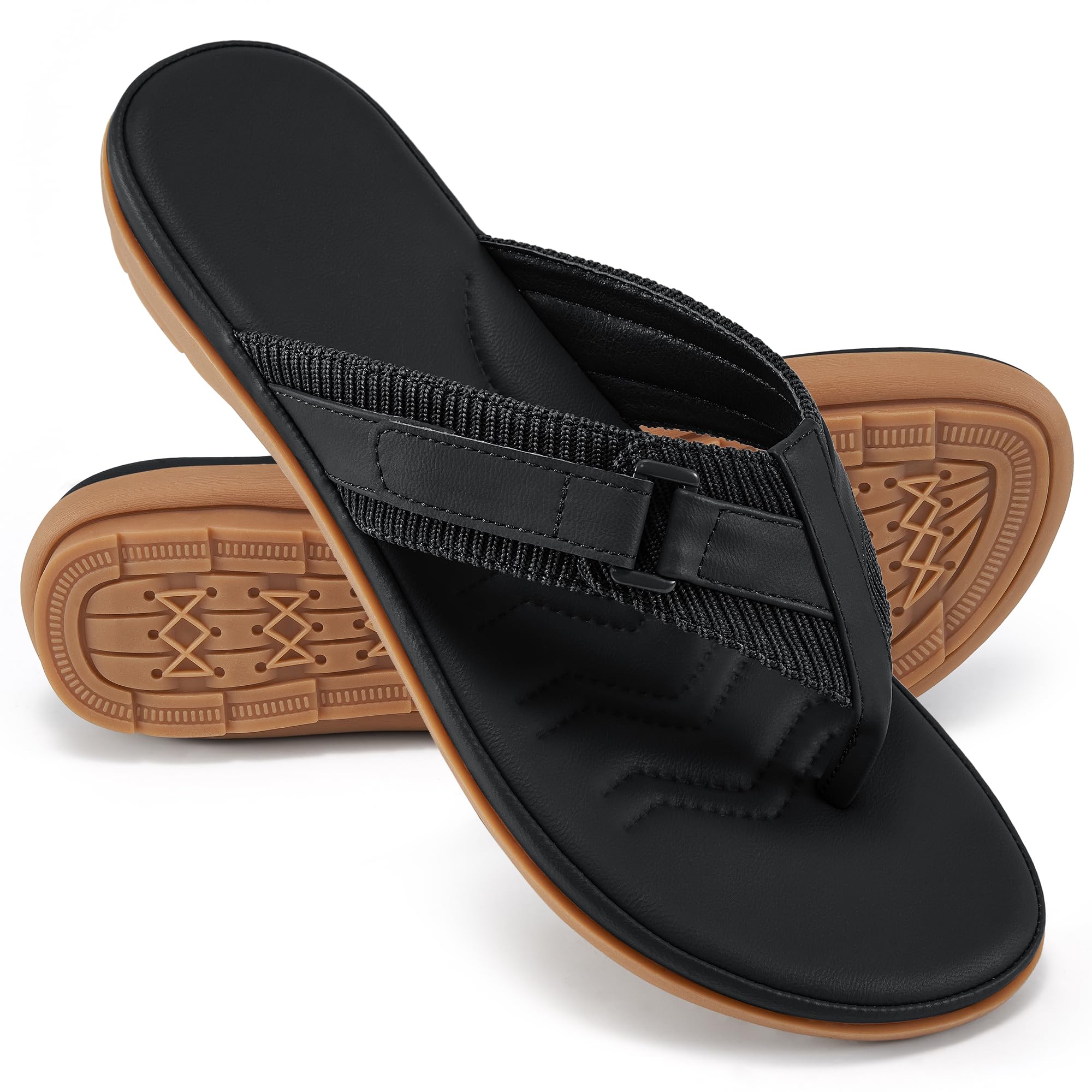 AomigoctFlip Flops for Women Sandals: Dressy Comfortable Thong Sandals for Women Summer Beach Walking Flip Flops