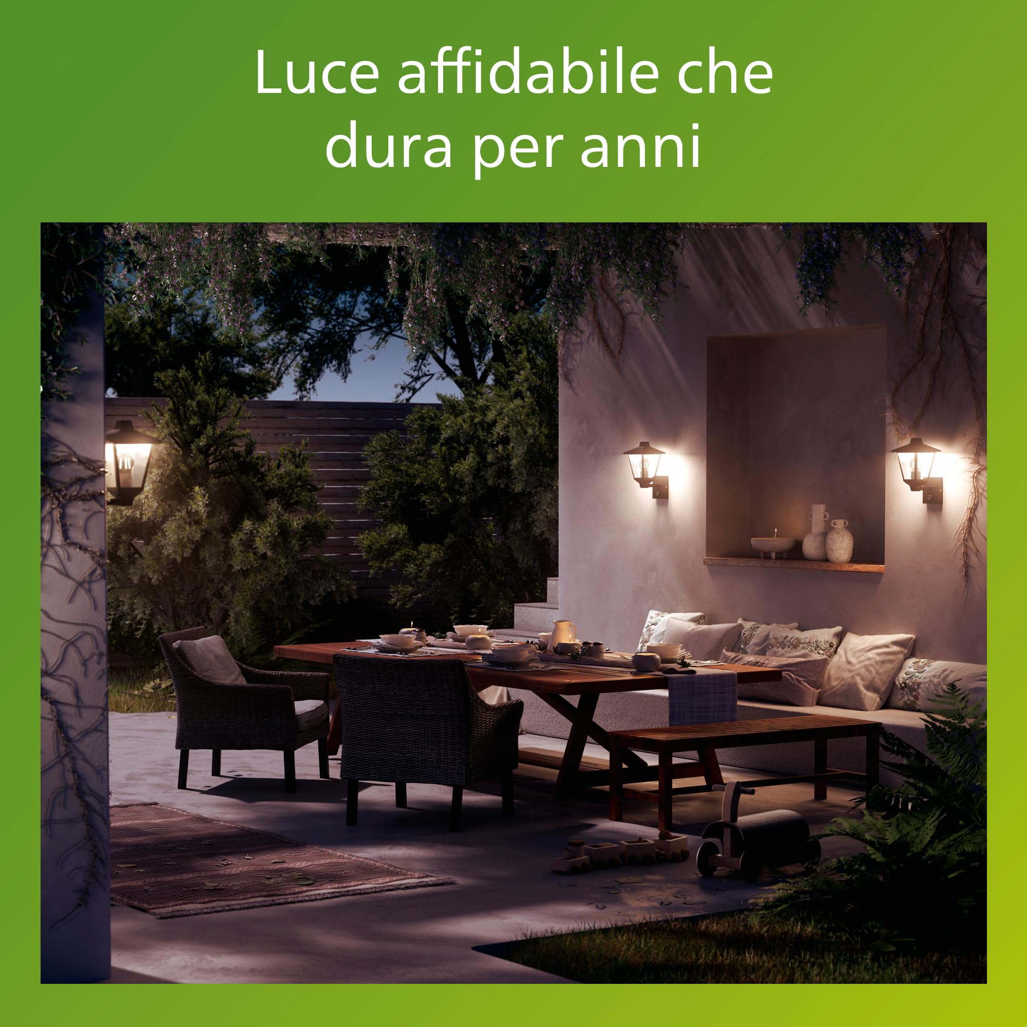 Applique Da Parete Per Esterni Solare LED 5W Alluminio Con Sensore Di Movimento Goran 84159795