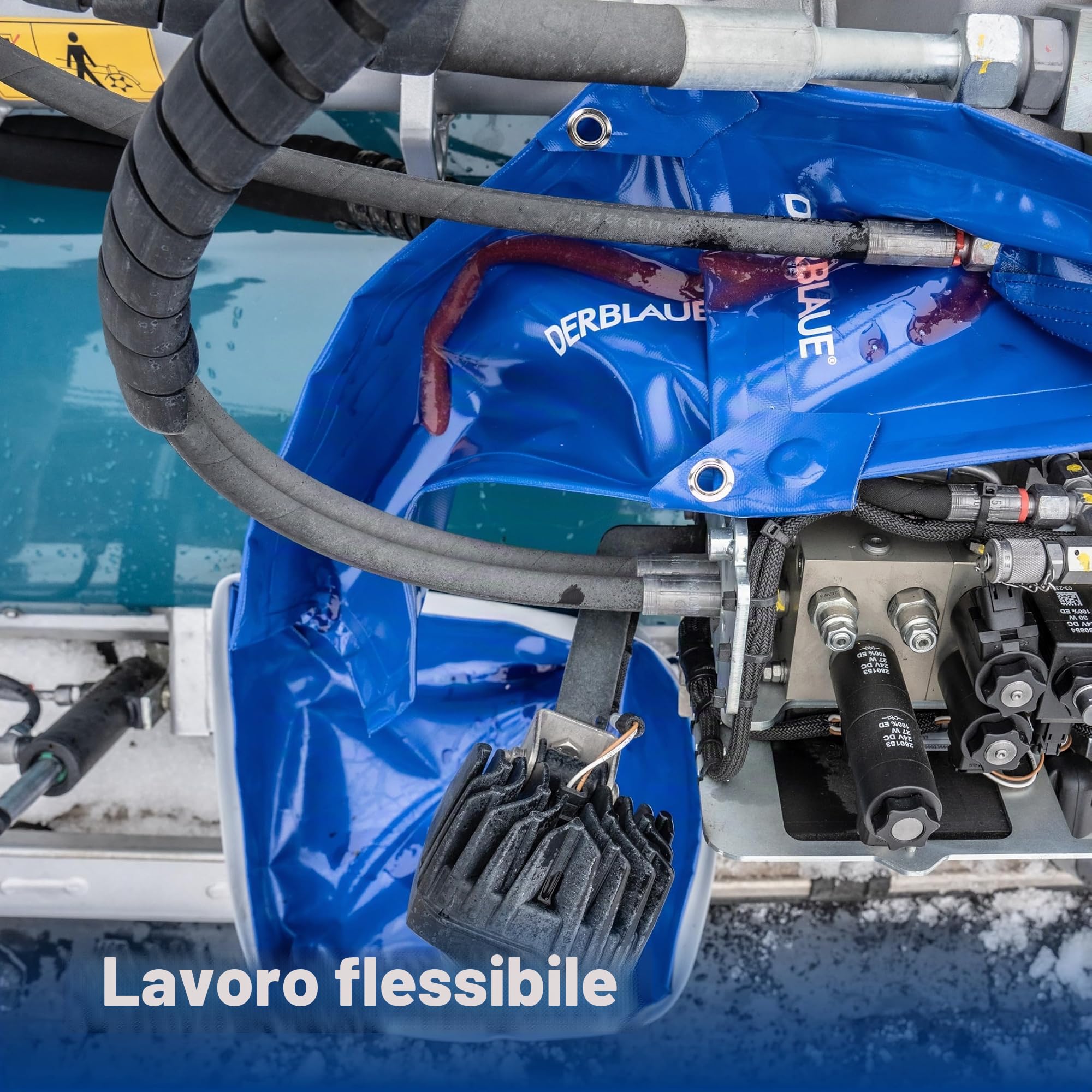DERBLAUE® DERBLAUE® Scivolo per cambio olio – Accessori per vasche di raccolta per lavorare con H2O e HYD