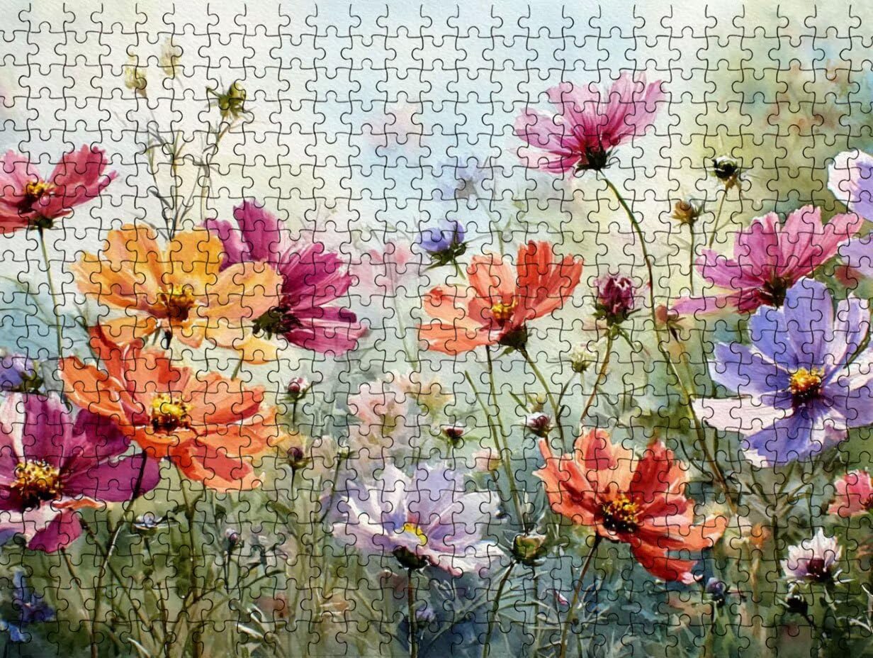 Puzzle de 5000 para Adultos, Color De Las Flores, Clásicos YHPGL7-377