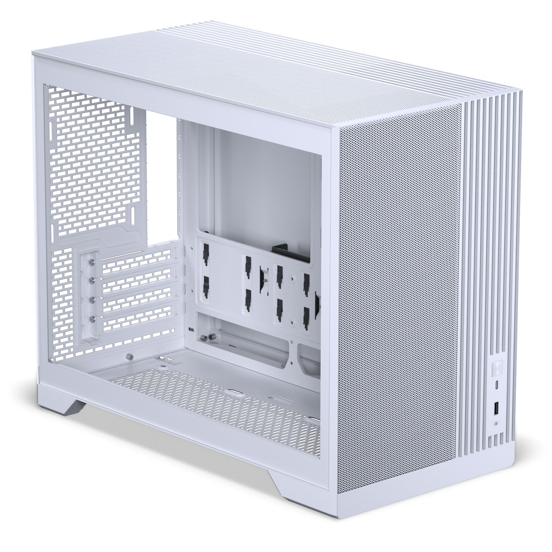 Phanteks XT M3 Caja PC Mini Torre Blanco - Caja Micro-ATX Compacta con Vidrio Templado, Soporte para Radiador de 360 mm y Tarjetas Gráficas de 430 mm - Sin Ventilador