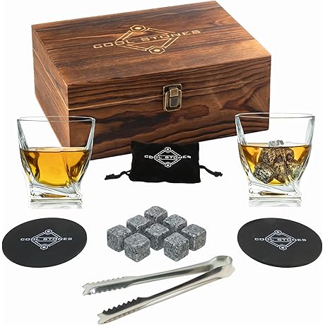Elegant Whiskey Glass Gift Set