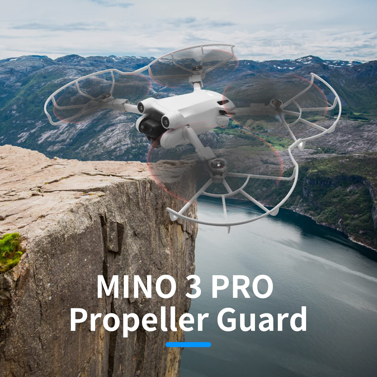 Protector de Hélices Compatible con dji Mini 3 Pro, Protección de Hélices Anticolisión de 360 °, Mini 3 Pro Accesorios