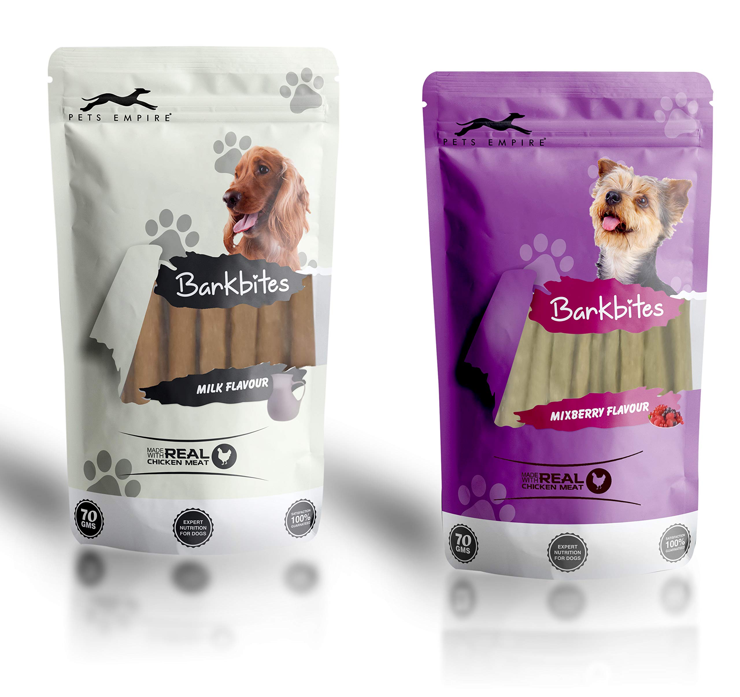 Pets Empire Pet Food Dried Chicken Stick Good Tasted Dog Snack (MIXBERRY Flavour +Milk Flavour) 70 GMS x 2 (B08YWS6W6F) Amazon Price History, Amazon Price Tracker