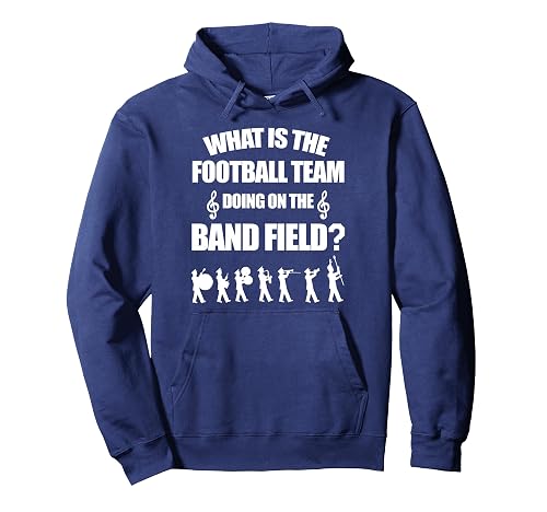 What Is The Football Team Doing On The Band Field