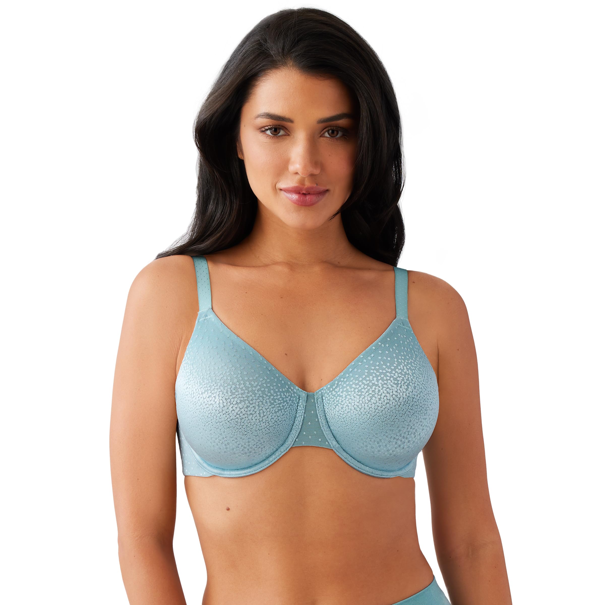 Wacoal Women's Stone Blue Back Appeal Underwire Bra, 34E