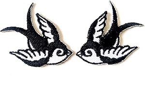 Adorable Bird Iron Patches for Stylish Accents