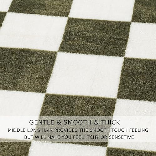 Vista 230 de Hozy - Cobija de forro polar para cama de 330GSM, suave, tela cepillada, muy cálida, para el sofá Gris ceniza