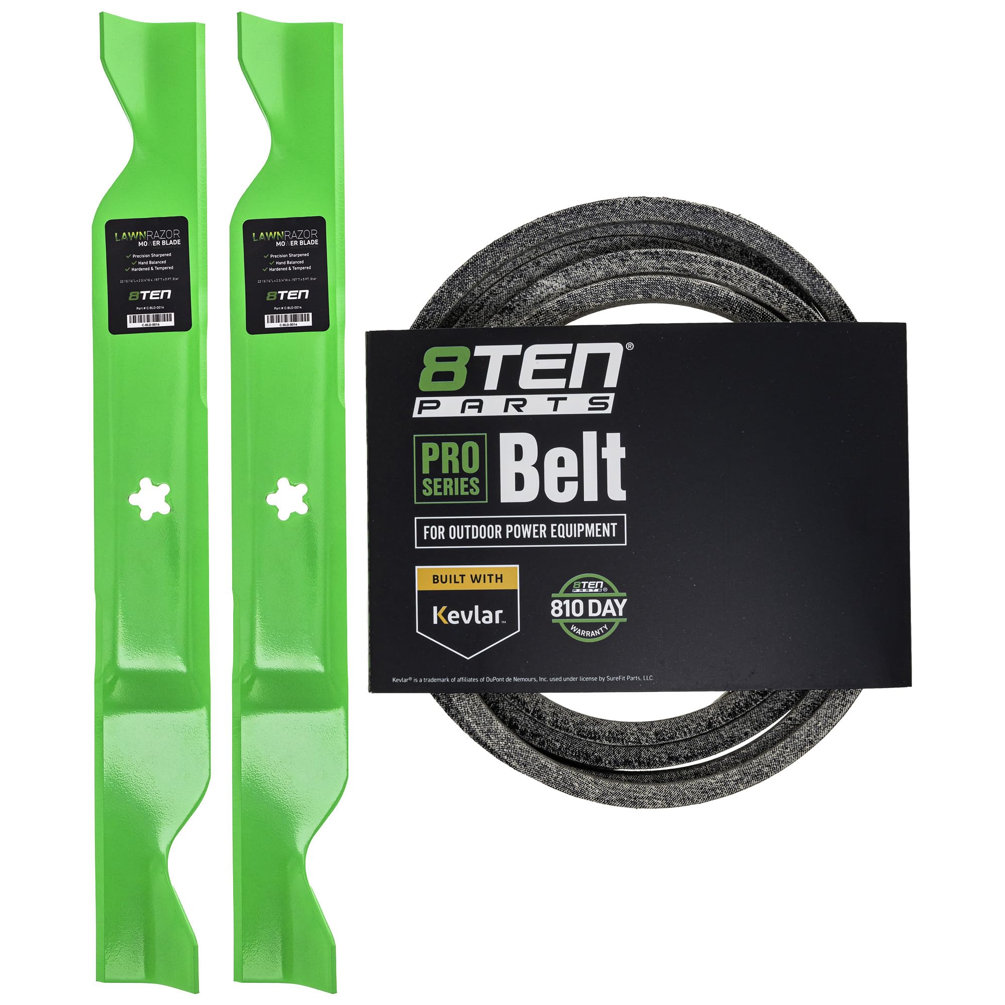 Amazon.com : 8TEN Deck Blade Belt Kit for AYP Husqvarna RZ4619