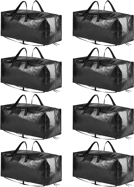 SpaceAid Heavy Duty Moving Bags with Backpack Straps